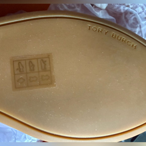 Tory Burch Lilac Flats with Silver Logo 8 - Picture 13 of 14